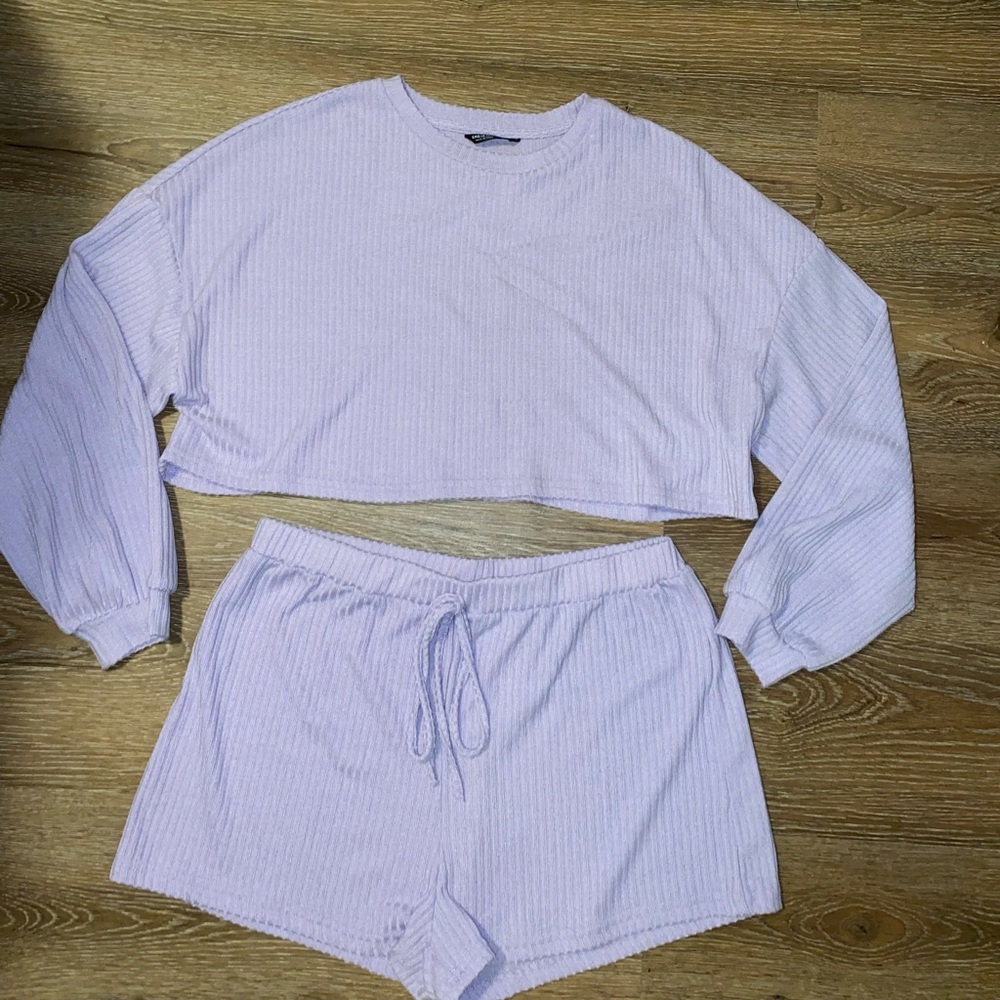 SHEIN LAVENDER LOUNGE SET